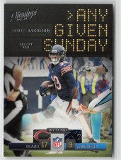 2021 Panini Prestige Any Given Sunday Eddie Jackson #AGS-EJ Chicago Bears
