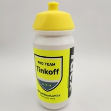 Tacx Pro Team Tinkoff Biodegradable Bike Water Bottle Lime Yellow NO PACKAGE