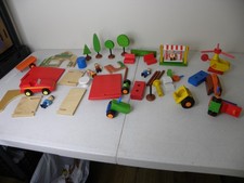 Plan Toys / Brio / Thomas Wood Toy Accessories People Swing Trees Helicopter