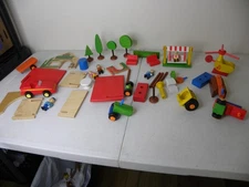 Plan Toys / Brio / Thomas Wood Toy Accessories People Swing Trees Helicopter