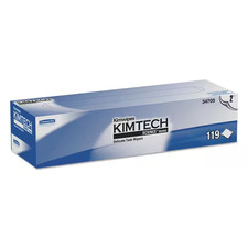Kimwipes Delicate Task Wipers, 2-Ply, 11-4/5 In. X 11-4/5 In., 119/Box, 15 Boxes