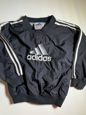Vintage 1990S Adidas Windbreaker, Pullover Youth Medium Y2K Throwback