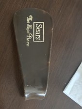 Vintage Sears The Shoe Place Plastic Shoe Horn Used