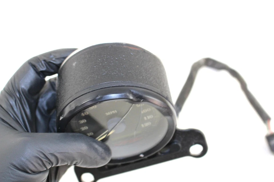 2005 05 Harley Sportster Dyna Riser Mount Speedometer Odometer Gauge Display - Image 3 of 4