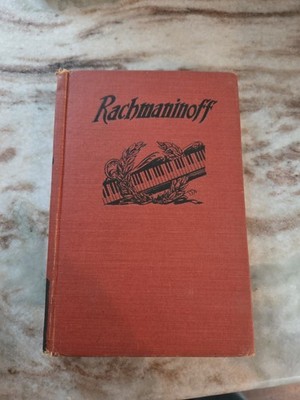 SERGEI RACHMANINOFF-Music Biography-ANTONI GRONOWICZ-1946 1st Edition ex-lib
