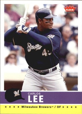 2006 Fleer Tradition #44 Carlos Lee - BB