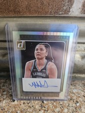 Megan Gustafson 2025 Wnba Donruss Signature Series Holo Auto