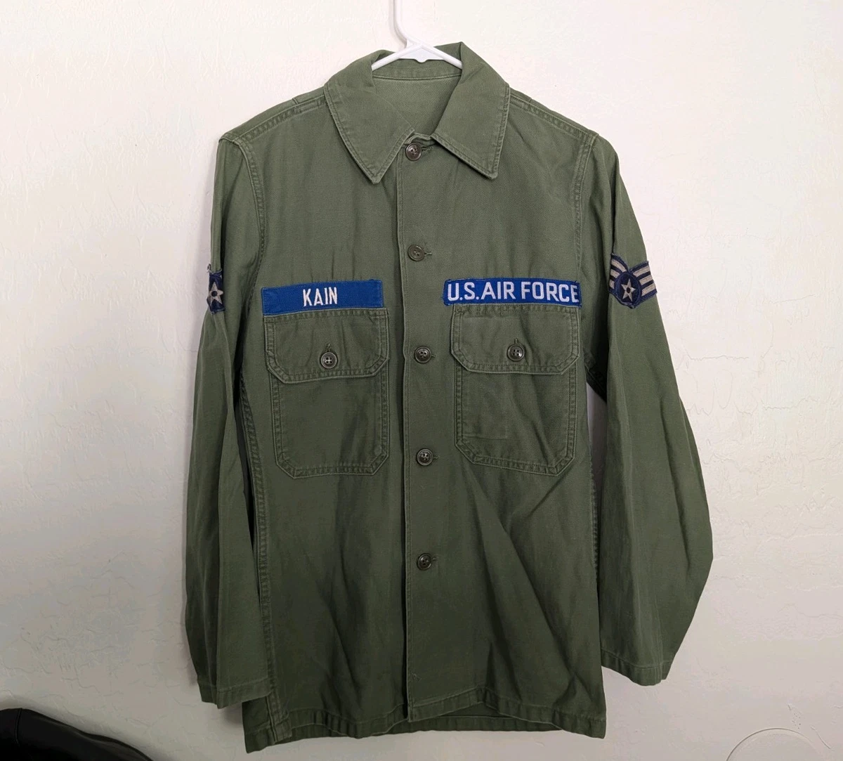 Air Force Uniform Shirt Indiana Original Vietnam War Uniforms for