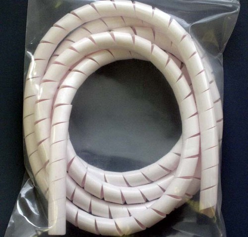 2 Feet of 3/8" Spiral Wrap Tubing Available in 8 Colors (Black Orange White etc) - 第 8/10 張圖片