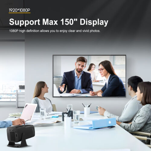 4K Mini Projector 10000 Lumen LED 1080P WiFi UHD Portable Home Theater Bluetooth - Picture 13 of 24
