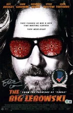 ETHAN COEN SIGNED THE BIG LEBOWSKI 11X17 PHOTO BECKETT BAS COA