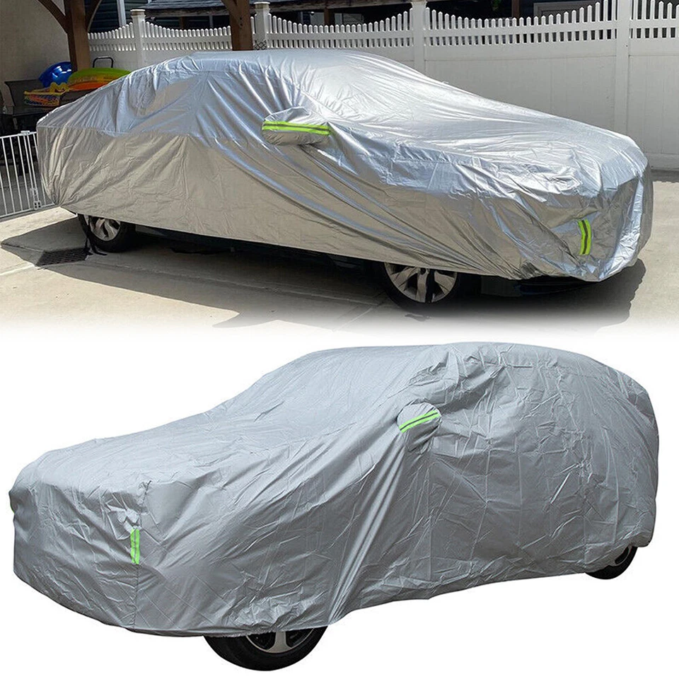 Cubierta completa de coche impermeable exterior protección contra todo tipo de clima para Dodge D100 D150 Foto 2 de 4