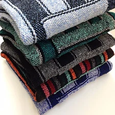 NEW Mexican Poncho Baja Hoodie Surfer Skater Drug Rug Pullover Made in Mexico