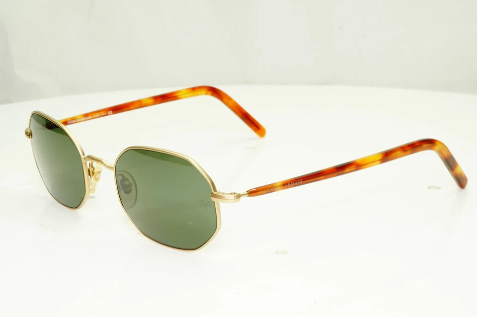 Подлинный Giorgio Armani 1997 винтажные солнцезащитные очки золото мужчин женщин 664 904/31 - Изображение 4 из 4