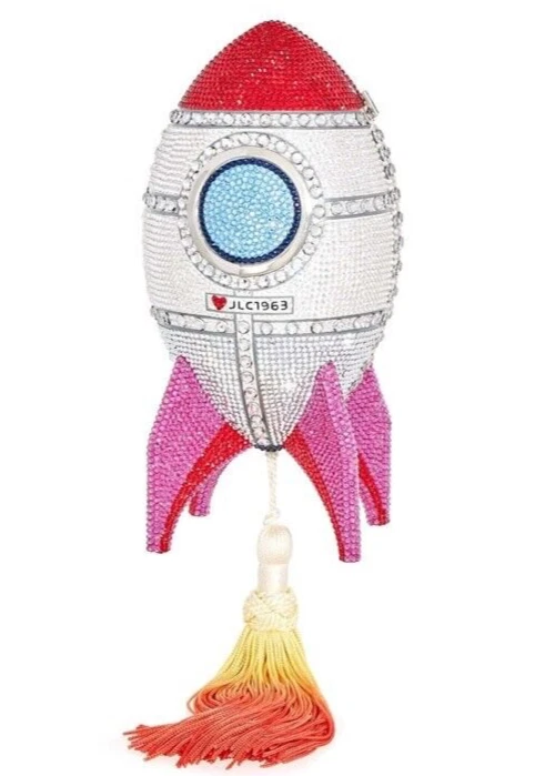 Bolso clutch Judith Leiber Rocket Ship Minaudière