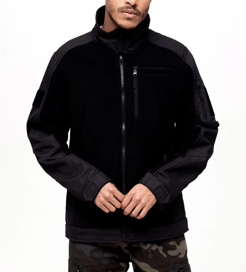 BRANDIT ALL-WEATHER RIPSTOP FLEECE, Black - Image 2 of 4