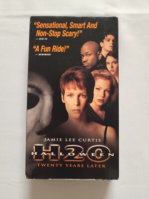 HALLOWEEN H2O Twenty Years Later VHS Tape, COMPLETE/TESTED SEE PHOTOS (VHS25)