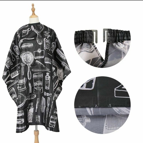 Cape Gown for Barber Styling Dye Cutting Shampoo Hair (Choose from Two Colors) - Picture 2 of 7