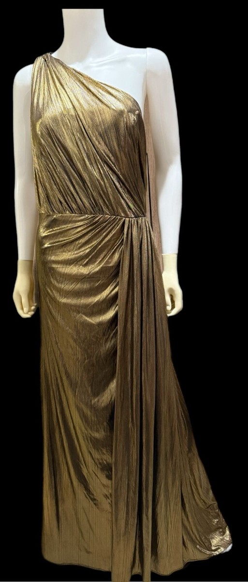 green emerald velvet dress Satin Sleeveless Faux Wrap Ruched Gown