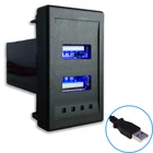 VW T4 Transporter Golf OEM Style USB charger Dash Blank Switch AUDIO LEAD BLUE