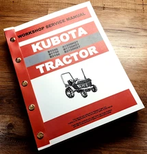 Kubota B1550 B1750 B2150 Tractor Service Repair Manual Shop Book Workshop 558Pgs