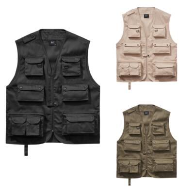 Brandit Hunting Vest Weste Taktikweste Outdoor Angeln Jagen viele Taschen 
