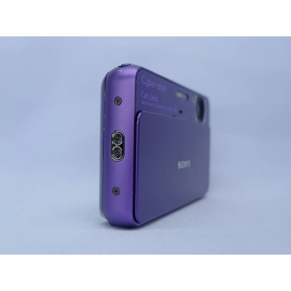 46 希少品　SONY Cyber-shot DSC-T99　パープル SONY DSC-T99 Digital Camera purple Cyber Shot English Language | eBay