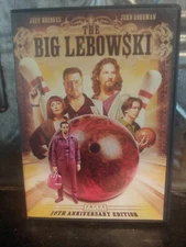 The BIG LEBOWSKI 10TH Anniversary Edit. 2 Disc DVD Set w/ Jeff Bridges, Goodman