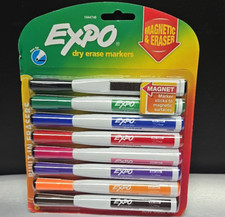 TRU RED Tank Dry Erase Markers Chisel Tip 8 Assorted Colors