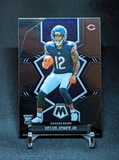 Velus Jones Jr Base Rookie RC 2022 Panini Mosaic Football Card 337 Chicago Bears