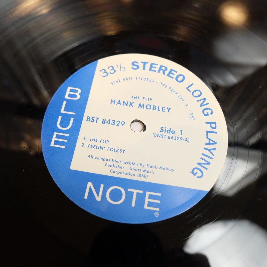 HANK MOBLEY / \"THE FLIP\" (BNST 84329） Hank Mobley – The Flip Vinyl Record LP – Blue Note BST 84329