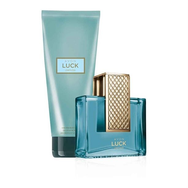 Avon new Luck Limitless for Him Gift Set Valentines day gift!