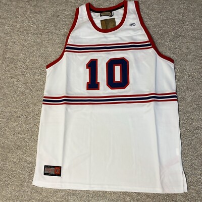 Headmaster Hardwood Legends Earl Monroe #10 Winston Salem Jersey NWT Men s 4XL