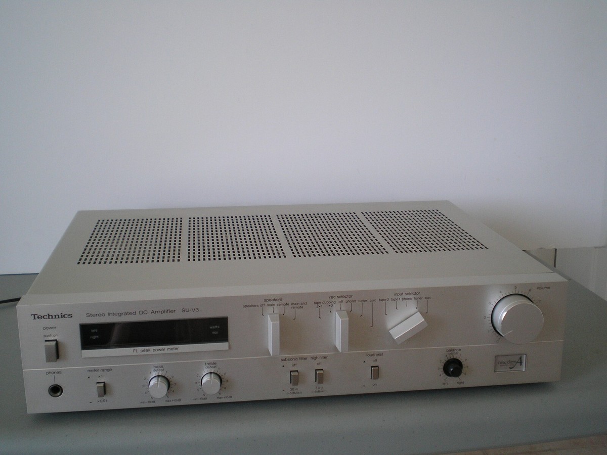 Technics SU- V3 プリメインアンプ　テクニクス Technics SU-V3 Integrated DC amplifier, clean | eBay