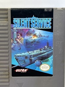 Silent Service (Nintendo Entertainment System, 1989) NES Authentic Tested 