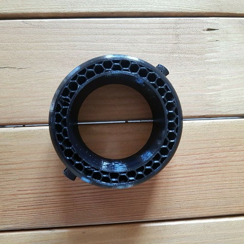 Pod calibre de ventilación de aire panal MINI Cooper S One R50, R52, R53 para calibre 52 mm - Imagen 2 de 3