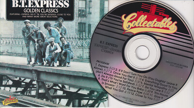B.T. EXPRESS Golden Classics (CD 1994) 12 Songs Funk R&B Soul P