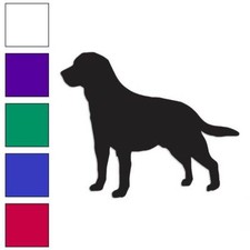 Labrador Terrier Dog, Vinyl Decal Sticker, Multiple Colors  Sizes 1974