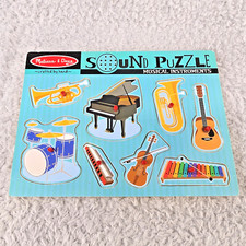 Melissa Doug Sound Puzzle Musical Instruments...