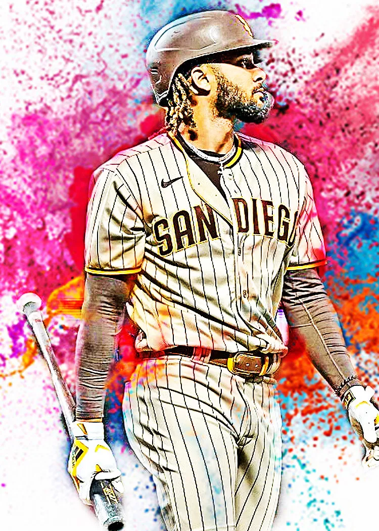 Fernando Tatis Jr. San Diego Padres 2/5 Art Print Card By.Marci