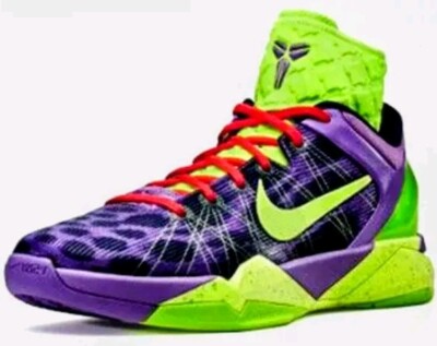 Size 10 - Nike Zoom Kobe 7 VII Supreme Christmas / Grinch Violet