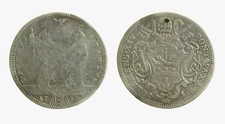 pci4142) ROMA - Clemente XIII (1758-1769) - Testone 1773 A V CNI Manca - DIFETTI