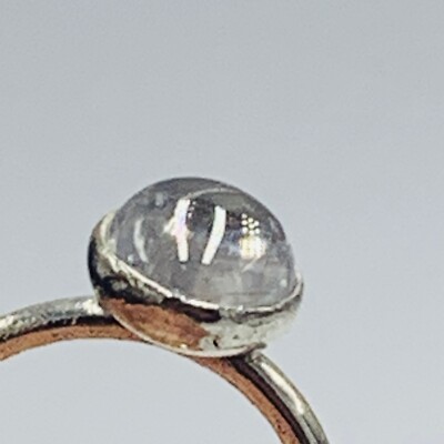 Pandora Ring S925 ALE All Sizes Sterling Silver Dome/Faceted Round