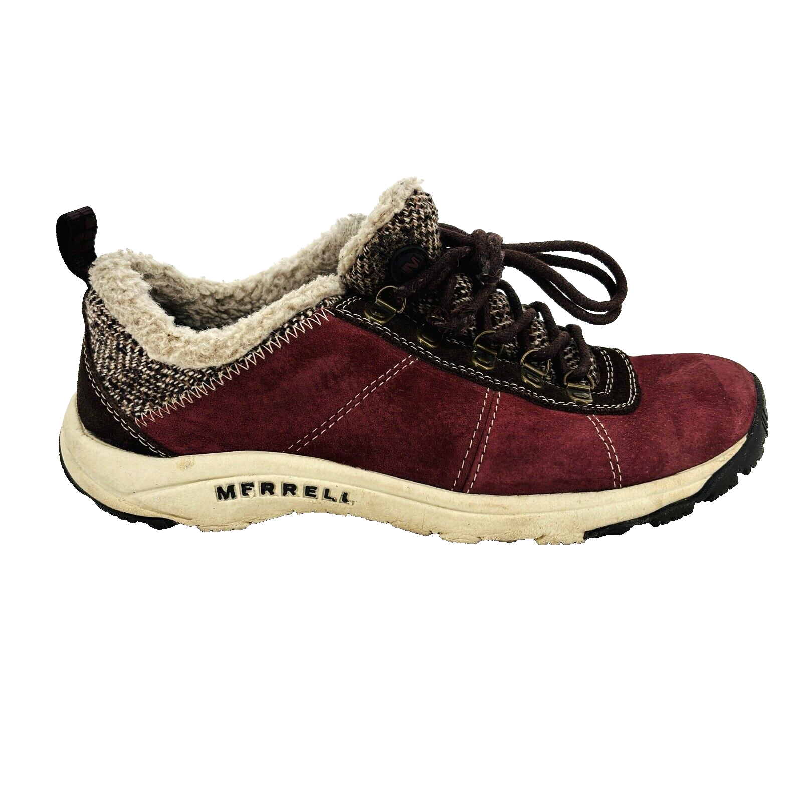 Donna 8 Merrell Kamori Chill Windsor Vino Espresso Foderato Lana Scamosciato J099938C