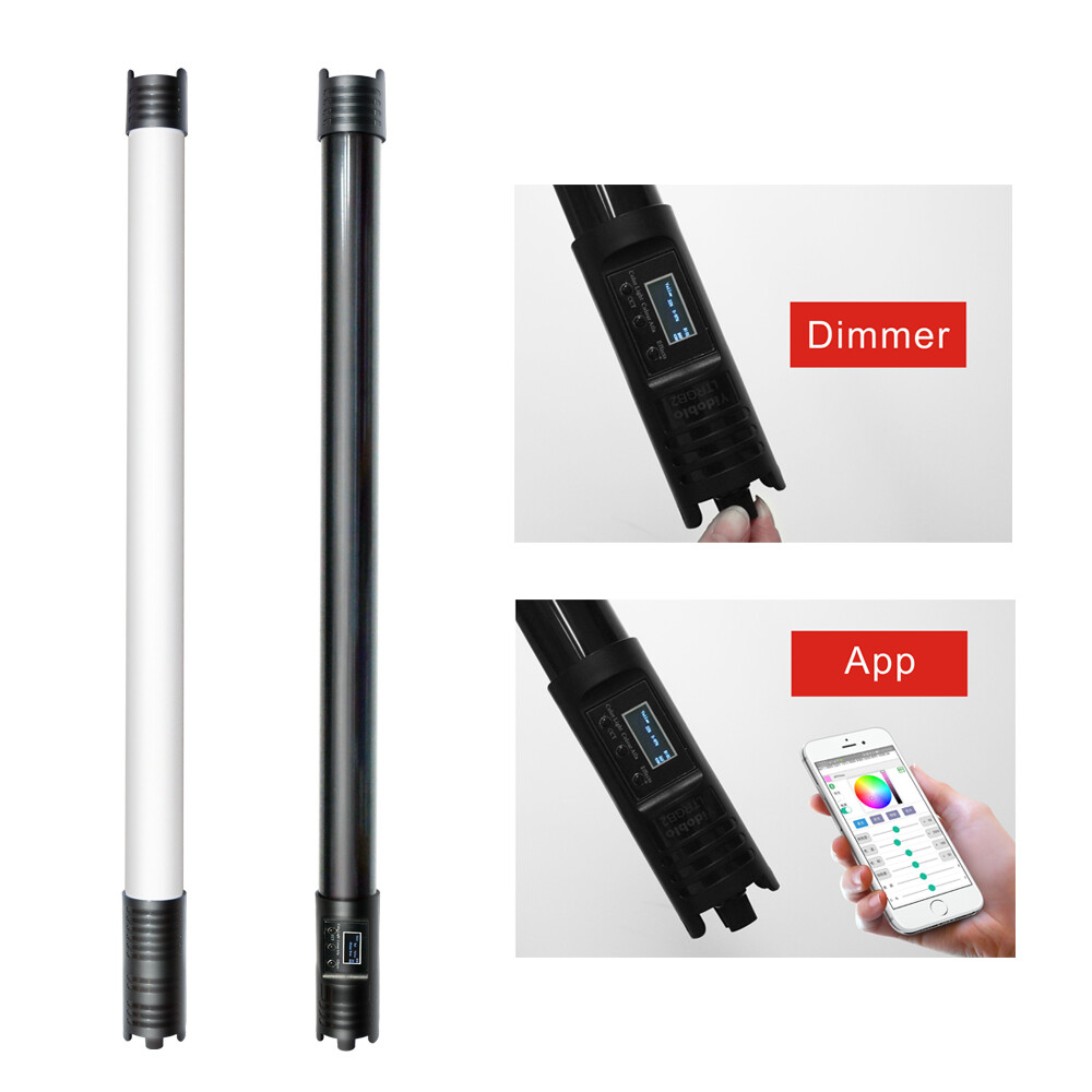 1 Bâton De Lumière Portable, Bâton De Lumière Led Rvb Pour La