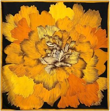 K-Elewon Large Square Scarf 43" Silk Fashion Scarves Feeling Vb07