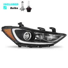 For 2017 2018 Hyundai Elantra Halogen Right Passenger Side RH Headlights 17-18