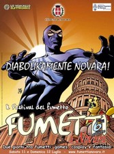 MANIFESTO POSTER DIABOLIK DIABOLIKAMENTE A NOVARA 100x70 cm