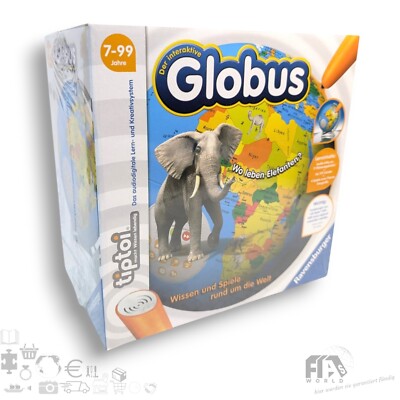 Ravensburger tiptoi 007875 - Der interaktive Globus Lernspielzeug    NEU  