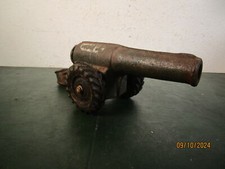 Vintage Cast Iron Big Bang Model 60mm Conestoga Company Toy Cannon 9